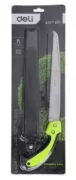 DELI πριόνι ξύλου DL580927 με εργονομική λαβή, 270mm, πράσινο 3