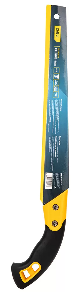 DELI πριόνι ξύλου DL580933 με αντιολισθητική λαβή, 33cm 6 DELI πριόνι ξύλου DL580933 με αντιολισθητική λαβή, 33cm - Image 4
