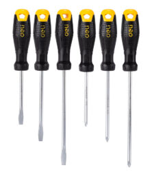 DELI σετ κατσαβίδια DL620006, 3x ίσια & 3x σταυρωτά, μαγνητικά, 6τμχ