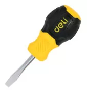 DELI κατσαβίδι ίσιο DL6360381N με αντιολισθητική λαβή, μαγνητικό, 6x38mm