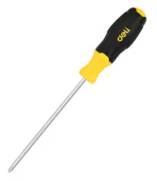 DELI κατσαβίδι σταυρωτό DL638150N με αντιολισθητική λαβή, μαγνητικό, PH3x150mm