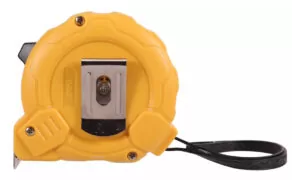 DELI μέτρο DL9005B, με κλείδωμα & clip ζώνης, 5m x 19mm 3