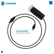 SUNSHINE ψηφιακό μικροσκόπιο DM-1000S, 50x-1000x, USB, LED 3