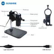 SUNSHINE ψηφιακό μικροσκόπιο DM-1000S, 50x-1000x, USB, LED 23 SUNSHINE ψηφιακό μικροσκόπιο DM-1000S, 50x-1000x, USB, LED 10