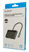 ORICO docking station DM-5P, 5 θυρών, USB-C σύνδεση, 100W PD, 4K, μαύρο 4