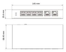 HIKVISION Managed switch DS-3E1106HP-EI, 4x PoE & 2x RJ45 ports, 100Mbps 8 HIKVISION Managed switch DS-3E1106HP-EI, 4x PoE & 2x RJ45 ports, 100Mbps 3
