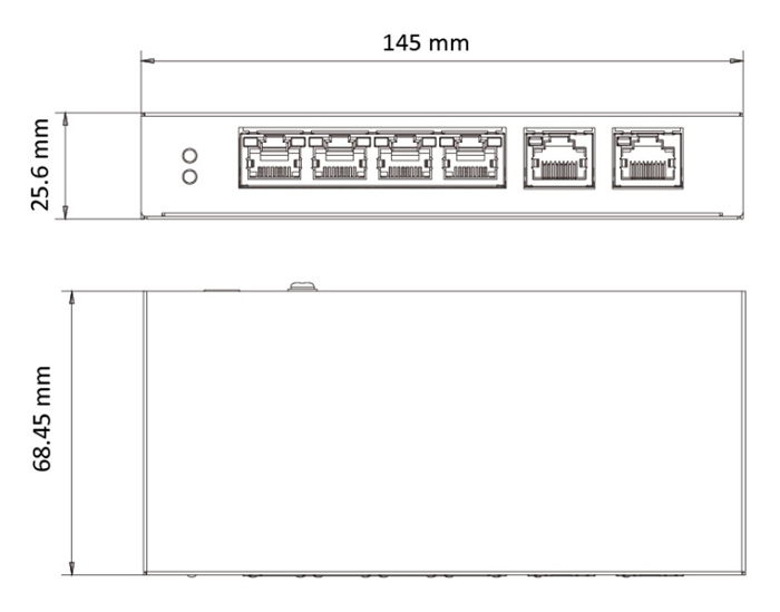 HIKVISION Managed switch DS-3E1106HP-EI, 4x PoE & 2x RJ45 ports, 100Mbps 5 HIKVISION Managed switch DS-3E1106HP-EI, 4x PoE & 2x RJ45 ports, 100Mbps - Image 3