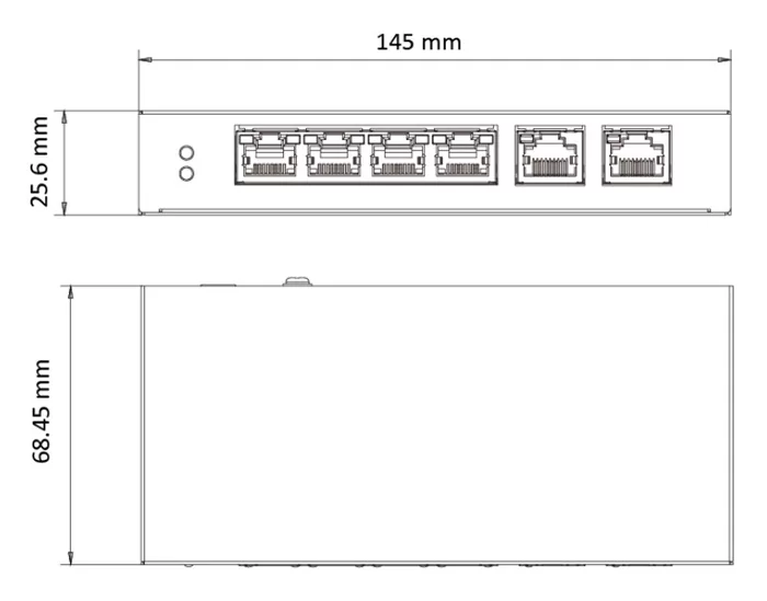 HIKVISION Managed switch DS-3E1106HP-EI, 4x PoE & 2x RJ45 ports, 100Mbps 5 HIKVISION Managed switch DS-3E1106HP-EI, 4x PoE & 2x RJ45 ports, 100Mbps - Image 3