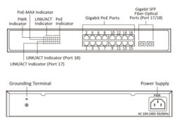 HIKVISION Managed switch DS-3E1518P-SI, 16x PoE & 2x SFP ports, 1000Mbps 7 HIKVISION Managed switch DS-3E1518P-SI, 16x PoE & 2x SFP ports, 1000Mbps 2
