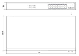 HIKVISION Managed switch DS-3E1518P-SI, 16x PoE & 2x SFP ports, 1000Mbps 8 HIKVISION Managed switch DS-3E1518P-SI, 16x PoE & 2x SFP ports, 1000Mbps 3