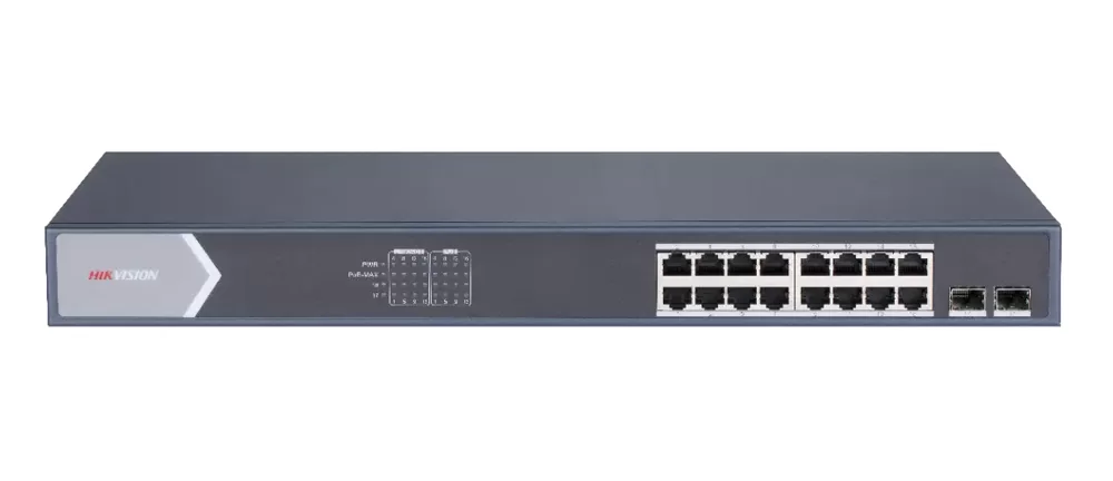 HIKVISION Managed switch DS-3E1518P-SI, 16x PoE & 2x SFP ports, 1000Mbps 3 HIKVISION Managed switch DS-3E1518P-SI, 16x PoE & 2x SFP ports, 1000Mbps