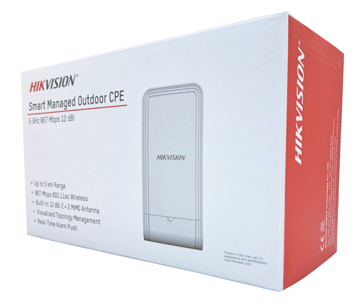 HIKVISION outdoor wireless CPE DS-3WF02C-5AC/O, 867Mbps 5GHz, 12dBi 6 HIKVISION outdoor wireless CPE DS-3WF02C-5AC/O, 867Mbps 5GHz, 12dBi - Image 4