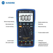 SUNSHINE ψηφιακό πολύμετρο DT-17N, AC 700V/DC 1000V, AC/DC 10A 4