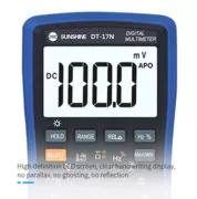 SUNSHINE ψηφιακό πολύμετρο DT-17N, AC 700V/DC 1000V, AC/DC 10A 5