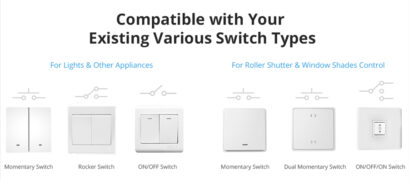 SONOFF smart διακόπτης DUALR3, 2-Gang, WiFi, 15A, λευκός 7