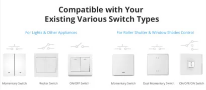 SONOFF smart διακόπτης DUALR3, 2-Gang, WiFi, 15A, λευκός 7