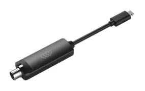 HOMATICS δέκτης κεραίας DVBT2TUNER για TV Box, DVB-T2, USB-C, μαύρος 1