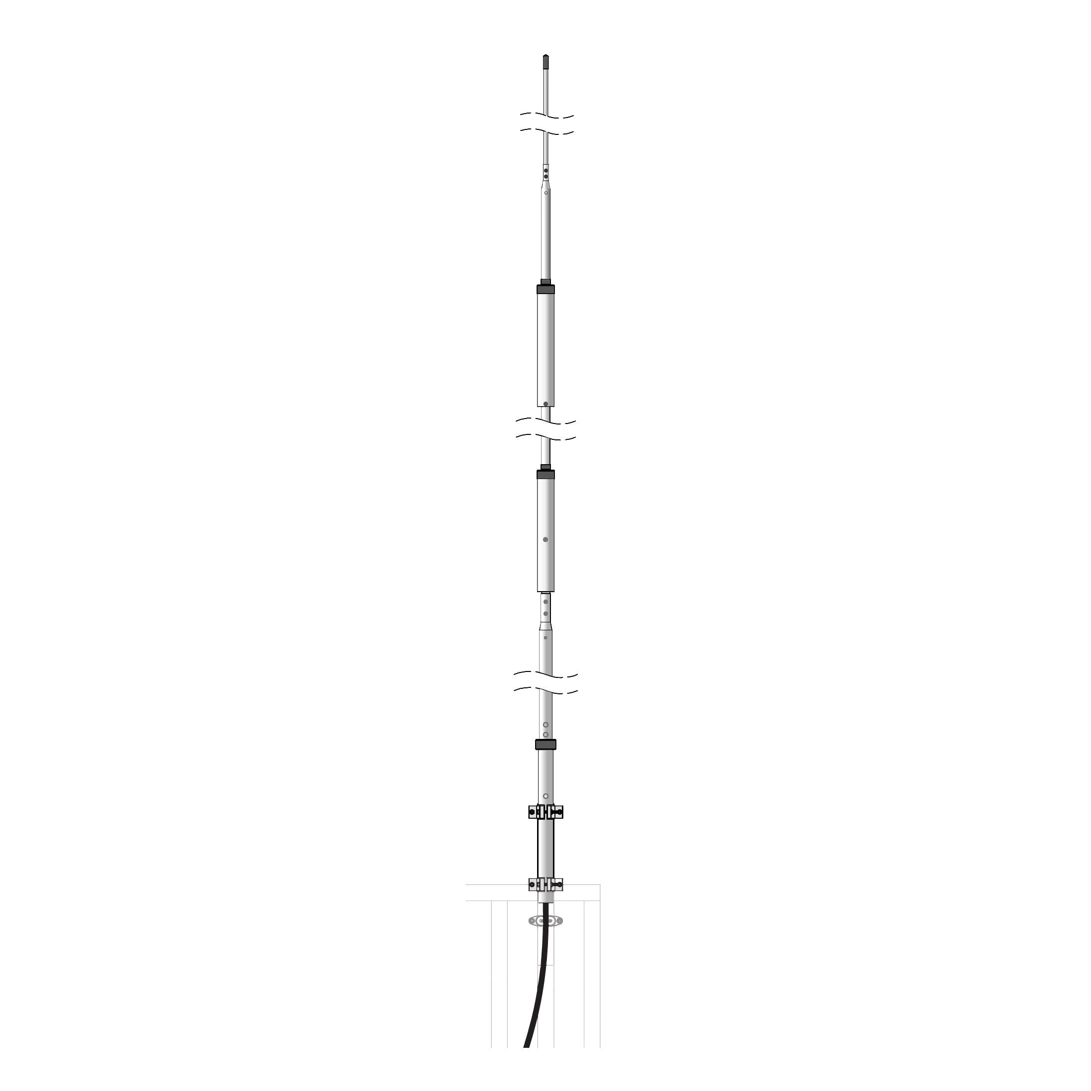 Diamond CPATU – Στοιχείο Κεραίας για Εξωτερικό Automatic Tuner HF 3.5-50MHz (80-6m) 300W