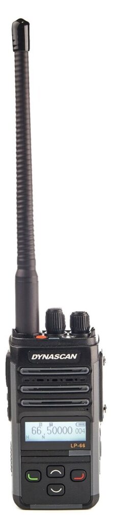 Dynascan LP-66 – Επαγγελματικός Ασύρματος VHF Low Band 66-88 MHz, 5W, IP67, 400 Κανάλια