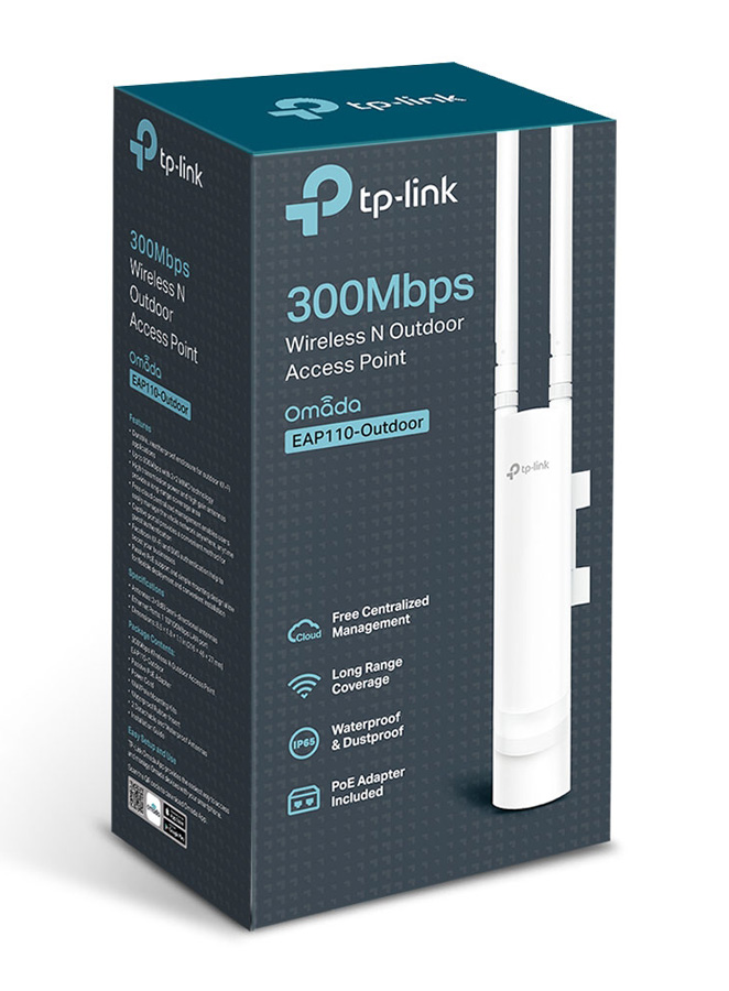 TP-LINK Wireless N Outdoor Access Point EAP110-OUTDOOR 300Mbps, Ver. 3.0 7 TP-LINK Wireless N Outdoor Access Point EAP110-OUTDOOR 300Mbps, Ver. 3.0 - Image 5