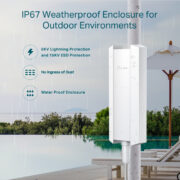 TP-LINK access point EAP650-Outdoor, WiFi 6, Mesh, AX3000, Ver. 1.0 12 TP-LINK access point EAP650-Outdoor, WiFi 6, Mesh, AX3000, Ver. 1.0 3