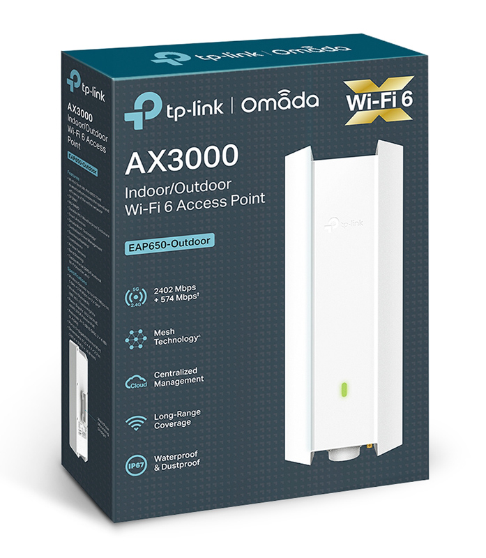 TP-LINK access point EAP650-Outdoor, WiFi 6, Mesh, AX3000, Ver. 1.0 10 TP-LINK access point EAP650-Outdoor, WiFi 6, Mesh, AX3000, Ver. 1.0 - Image 8