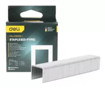 DELI συνδετήρες σχήματος Π EDL238015-1 για καρφωτικό, 1.2x10x11.3mm, 1000τμχ 1