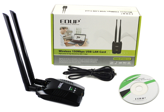 EDUP ασύρματος USB αντάπτορας δικτύου EP-MS8515GS-PRO, 150Mbps 4 EDUP ασύρματος USB αντάπτορας δικτύου EP-MS8515GS-PRO, 150Mbps - Image 2