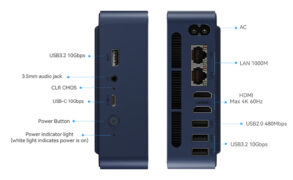 BEELINK mini PC EQ14, Intel N150, 16GB, 500GB M.2, Windows 11 Pro 20 BEELINK mini PC EQ14, Intel N150, 16GB, 500GB M.2, Windows 11 Pro 5