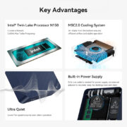 BEELINK mini PC EQ14, Intel N150, 16GB, 500GB M.2, Windows 11 Pro 23 BEELINK mini PC EQ14, Intel N150, 16GB, 500GB M.2, Windows 11 Pro 8