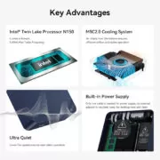 BEELINK mini PC EQ14, Intel N150, 16GB, 500GB M.2, Windows 11 Pro 23 BEELINK mini PC EQ14, Intel N150, 16GB, 500GB M.2, Windows 11 Pro 8