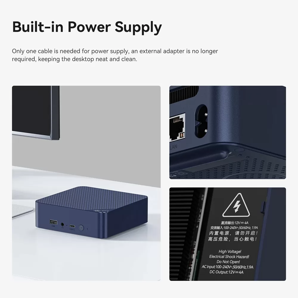 BEELINK mini PC EQ14, Intel N150, 16GB, 500GB M.2, Windows 11 Pro 16 BEELINK mini PC EQ14, Intel N150, 16GB, 500GB M.2, Windows 11 Pro - Image 14