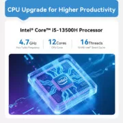 BEELINK mini PC EQi13 Pro, Intel i5-13500H, 32GB, 500GB M.2, Windows 11 Pro 24 BEELINK mini PC EQi13 Pro, Intel i5-13500H, 32GB, 500GB M.2, Windows 11 Pro 8