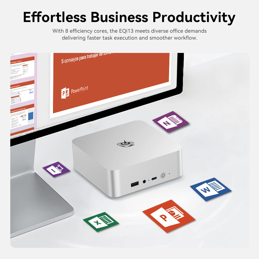 BEELINK mini PC EQi13 Pro, Intel i5-13500H, 32GB, 500GB M.2, Windows 11 Pro 12 BEELINK mini PC EQi13 Pro, Intel i5-13500H, 32GB, 500GB M.2, Windows 11 Pro - Image 10