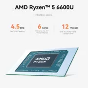 BEELINK mini PC EQR6, AMD Ryzen 5 6600U, 24GB, 500GB M.2, Windows 11 Pro 5