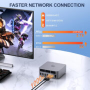BEELINK mini PC EQR6, AMD Ryzen 5 6600U, 24GB, 500GB M.2, Windows 11 Pro 19 BEELINK mini PC EQR6, AMD Ryzen 5 6600U, 24GB, 500GB M.2, Windows 11 Pro 7
