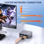 BEELINK mini PC EQR6, AMD Ryzen 5 6600U, 24GB, 500GB M.2, Windows 11 Pro 7