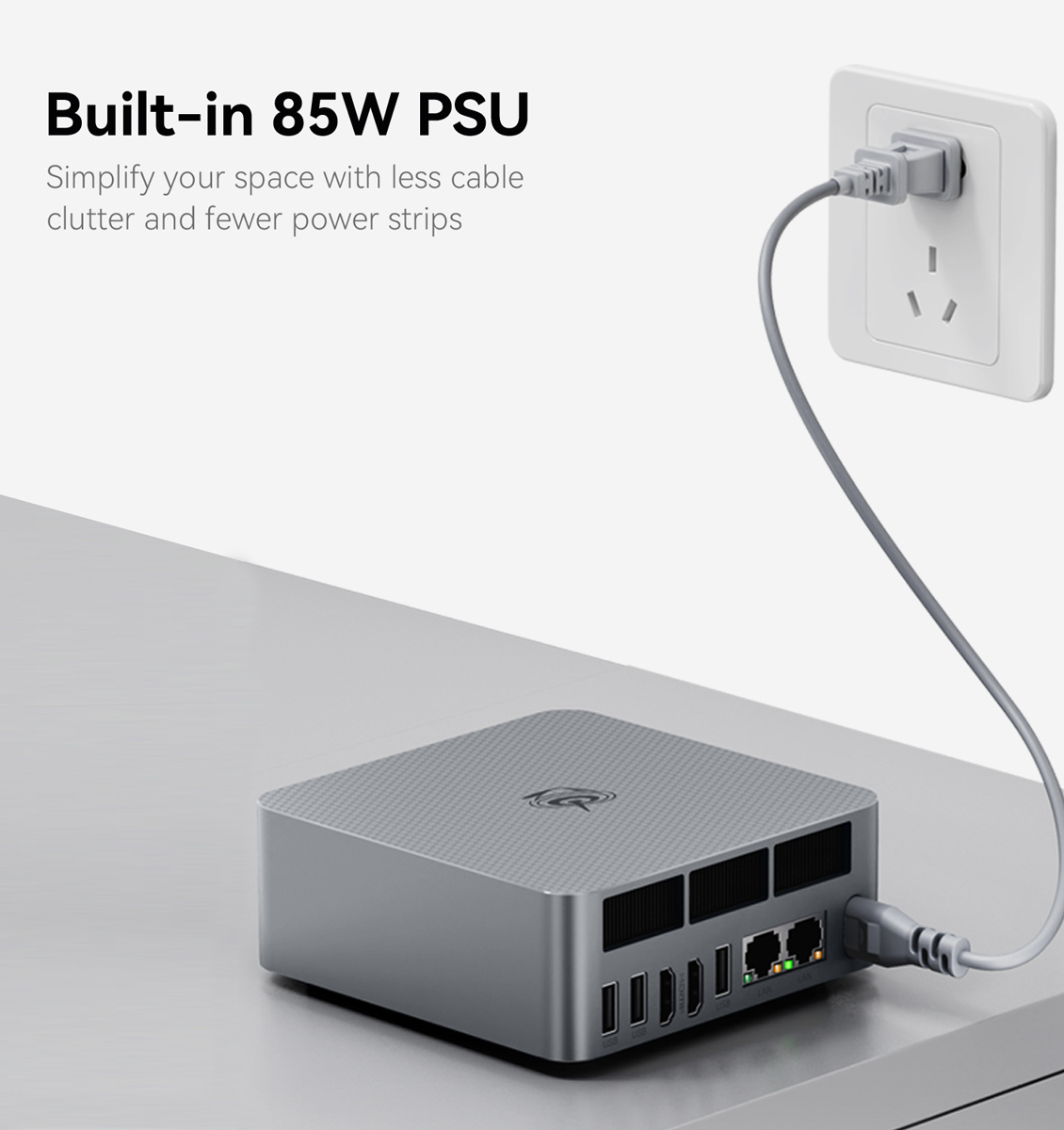 BEELINK mini PC EQR6, AMD Ryzen 5 6600H, 24GB, 500GB M.2, Windows 11 Pro 11 BEELINK mini PC EQR6, AMD Ryzen 5 6600H, 24GB, 500GB M.2, Windows 11 Pro - Image 9