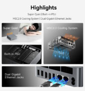 BEELINK mini PC EQR6, AMD Ryzen 9 6900HX, 24GB, 500GB M.2, Windows 11 Pro 16 BEELINK mini PC EQR6, AMD Ryzen 9 6900HX, 24GB, 500GB M.2, Windows 11 Pro 4