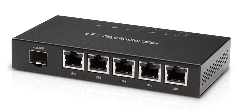 UBIQUITI router EdgeRouter X SFP, 5-Port Gigabit PoE, 1000Mbps, 50W 3 UBIQUITI router EdgeRouter X SFP, 5-Port Gigabit PoE, 1000Mbps, 50W