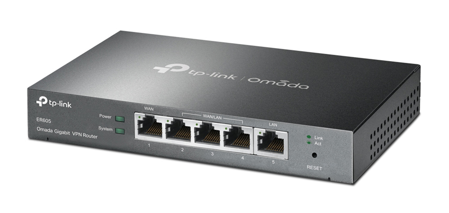 TP-LINK Gigabit VPN router ER605, 5x Ethernet port, Ver 1.0 3 TP-LINK Gigabit VPN router ER605, 5x Ethernet port, Ver 1.0