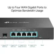 TP-LINK Gigabit VPN Router ER7206, 5x Gigabit & 1x SFP port, Ver. 1.0 4
