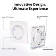 SONOFF θήκη για smart διακόπτη ERBS, πλαστική, λευκή 2