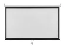 BRATECK οθόνη προβολής projector τοίχου/οροφής ESBA100, 221x124cm, 16:9/100", πτυσσόμενη