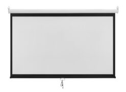BRATECK οθόνη προβολής projector τοίχου/οροφής ESBA100, 221x124cm, 16:9/100", πτυσσόμενη 2 BRATECK οθόνη προβολής projector τοίχου/οροφής ESBA100, 221x124cm, 16:9/100", πτυσσόμενη 1