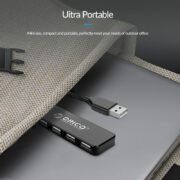 ORICO USB hub FL01, 4x θυρών, USB 2.0, 480Mbps, USB σύνδεση, μαύρο 8 ORICO USB hub FL01, 4x θυρών, USB 2.0, 480Mbps, USB σύνδεση, μαύρο 3