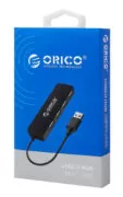 ORICO USB hub FL01, 4x θυρών, USB 2.0, 480Mbps, USB σύνδεση, μαύρο 4