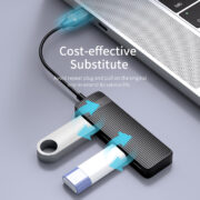 ORICO USB hub FL02, 4x θυρών, USB 2.0, 480Mbps, USB σύνδεση, μαύρο 6 ORICO USB hub FL02, 4x θυρών, USB 2.0, 480Mbps, USB σύνδεση, μαύρο 2