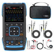 FNIRSI 3 σε 1 παλμογράφος/πολύμετρο/signal generator χειρός 2C53T, επαναφορτιζόμενο 8