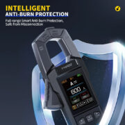 FNIRSI ψηφιακή αμπεροτσιμπίδα/πολύμετρο DMC-100, 600A AC/DC, NCV, True RMS, επαναφορτιζόμενη 7